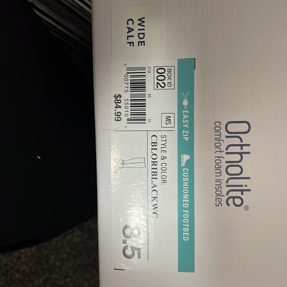 Black suede boots only used ones - Picture 8 of 8